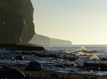 20150209 Walk to Llantwit Major beach with winter morning sun